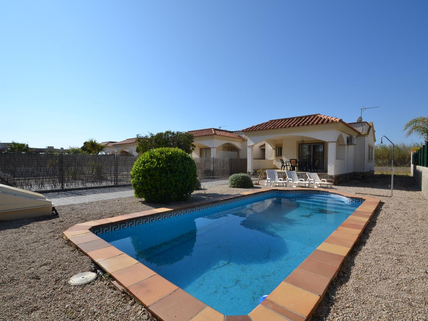 Casa Oceana con piscina privada en Riumar Deltebre