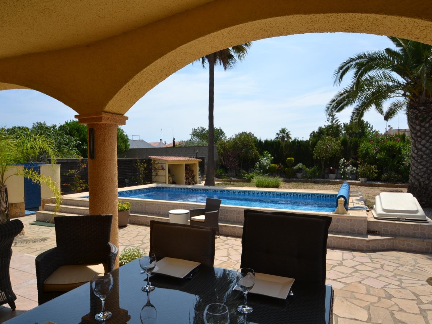 Casa Pirotte mit Privatpool en Riumar, Spanien in Riumar Deltebre