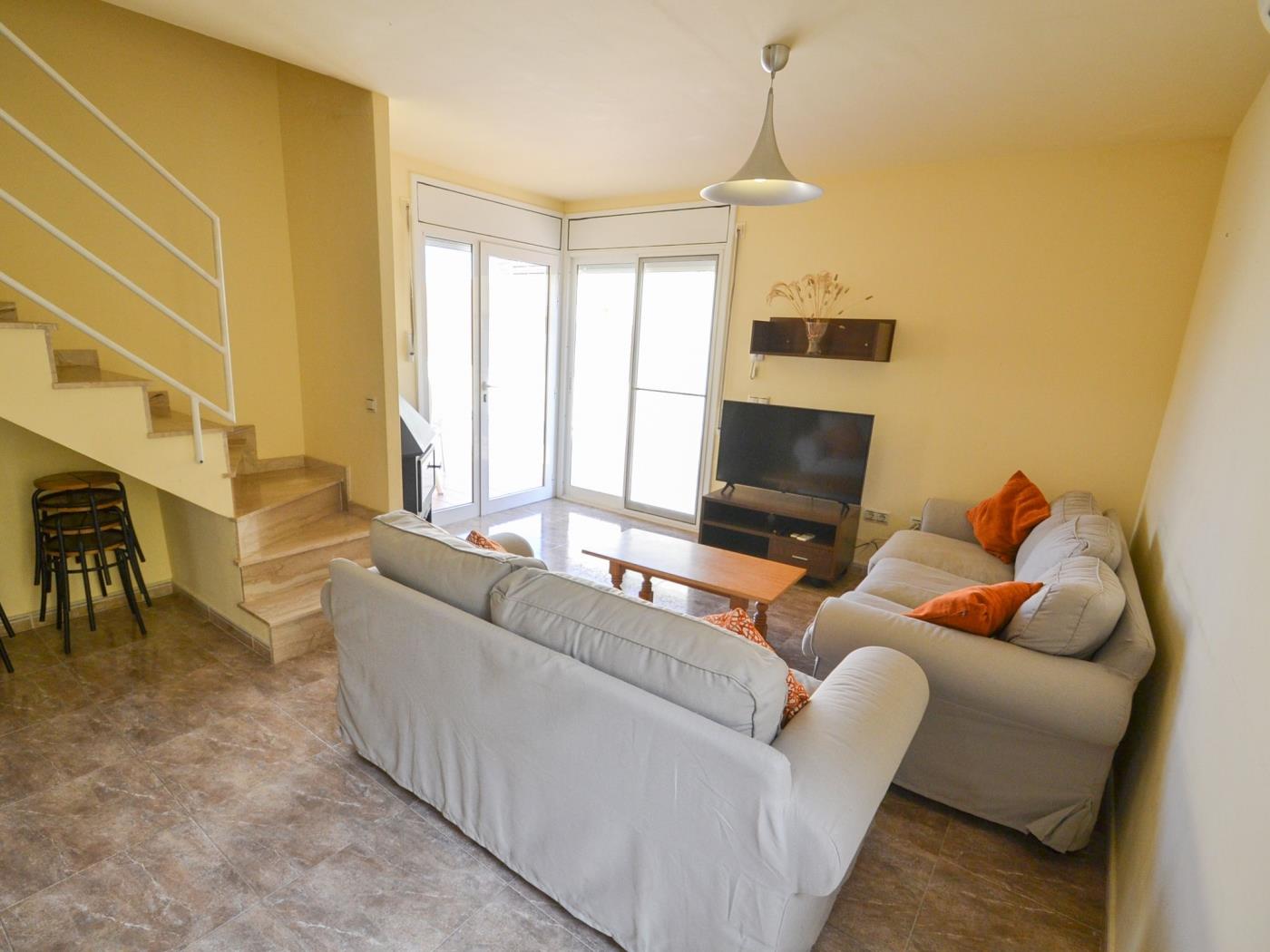Casa Blaumar pour 8-10 personnes avec la piscine privée à Riumar Deltebre