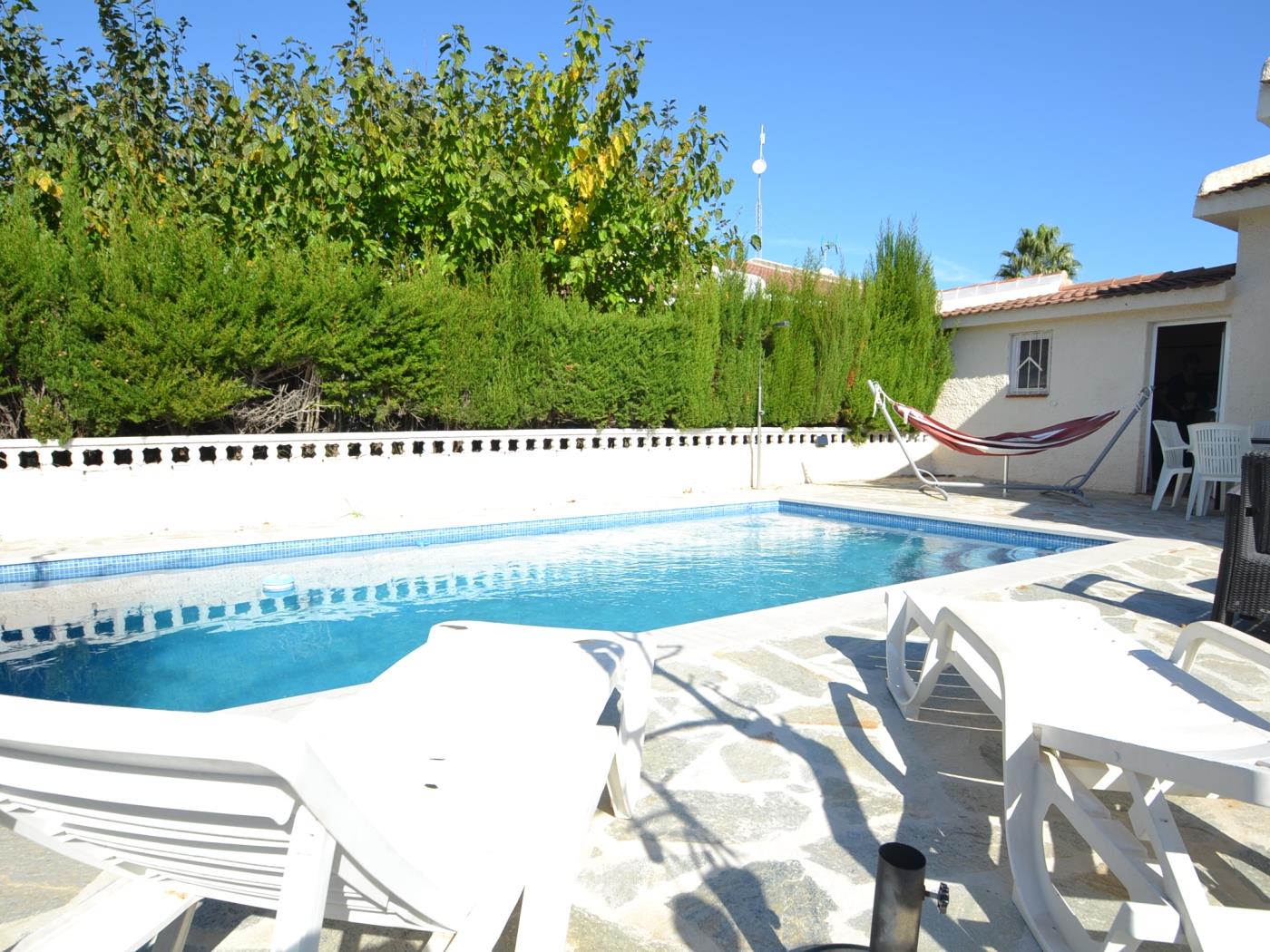 Casa Olivera con piscina privada en Riumar, Costa Dorada en RIUMAR-DELTEBRE