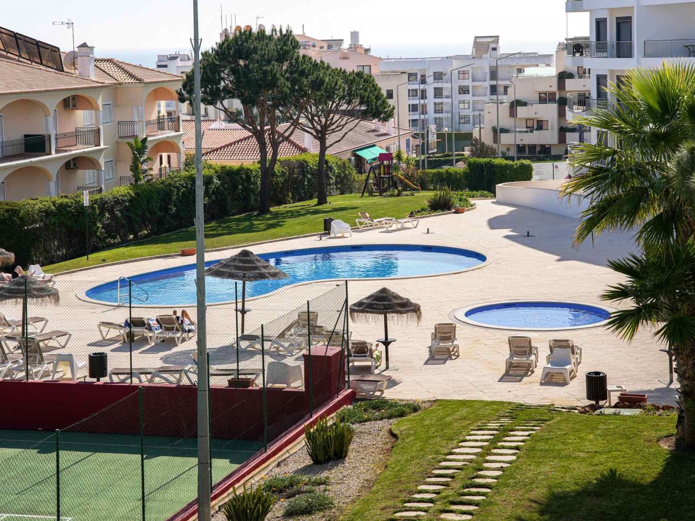 View Waves Apartment | Pool and Sea View & Tennis Court in Albufeira