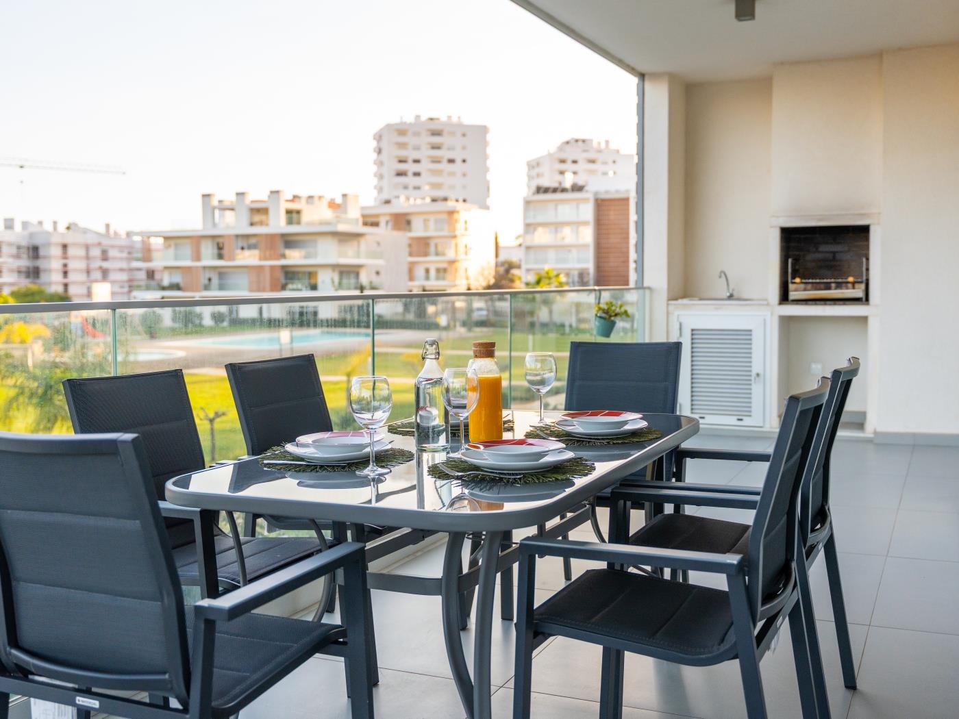 Green 3 Apartment | Luxurious & Playground & Garage in Albufeira
