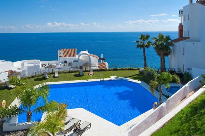 Carlota Calaceite Torrox, Ferienunterkunft mit Meerblick in Torrox