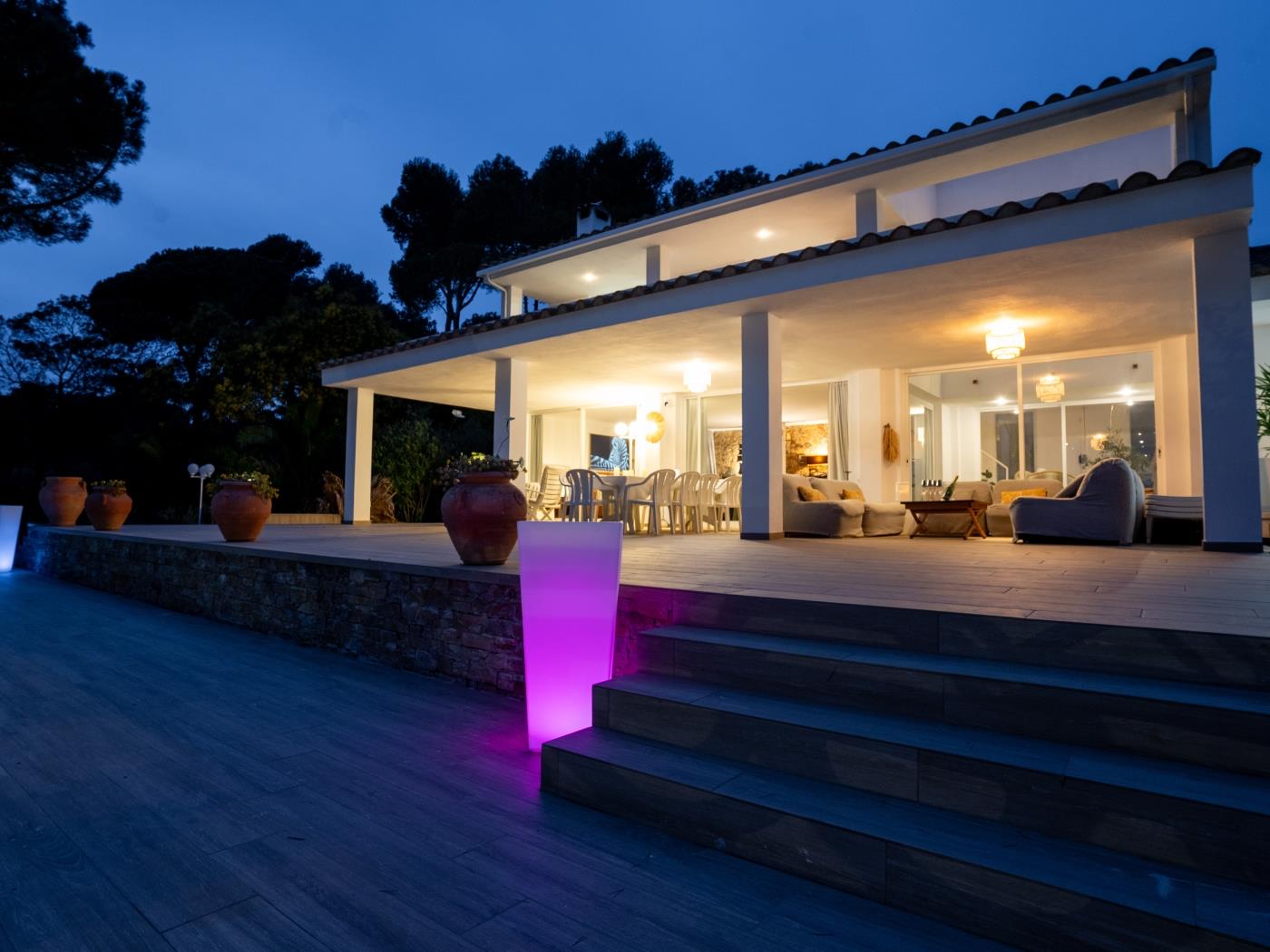 Exquisite Retreat in Cala Corbs: Panoramic View and Direct Access to the Sea. in Palamós