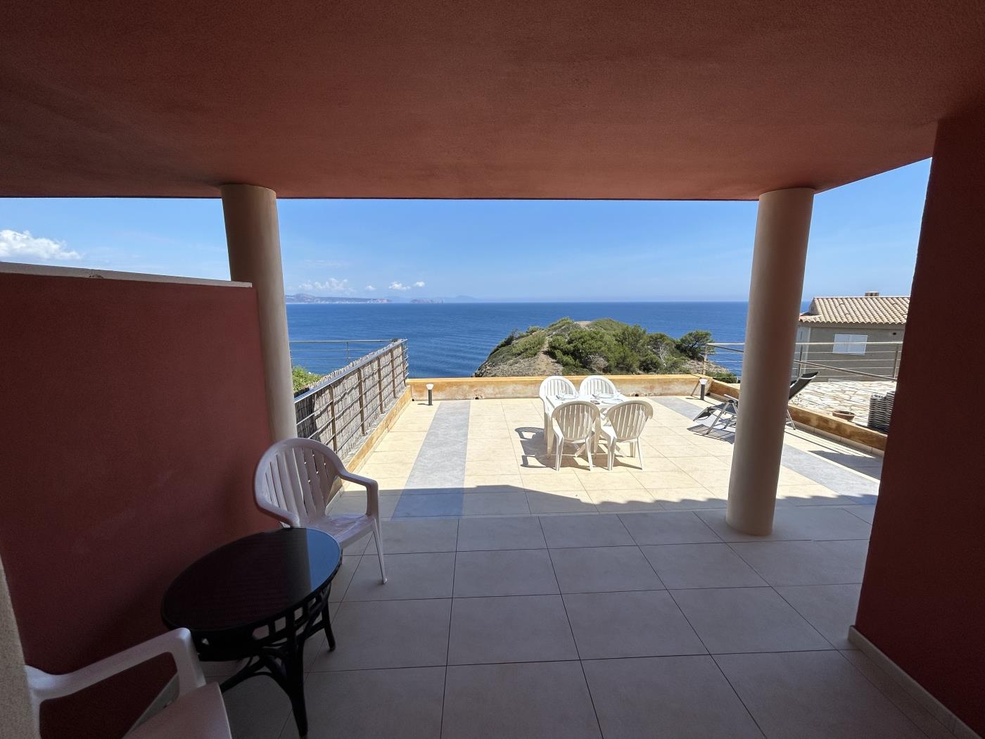 Apartamento en Aiguafreda con vistas al mar y piscina en Begur