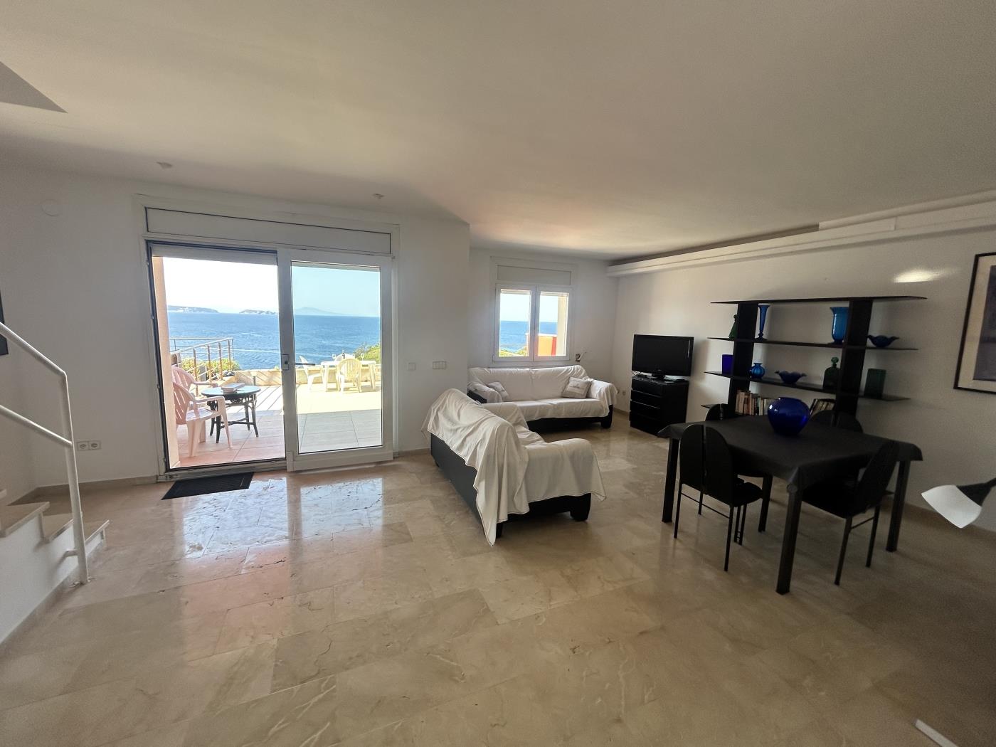Apartamento en Aiguafreda con vistas al mar y piscina en Begur