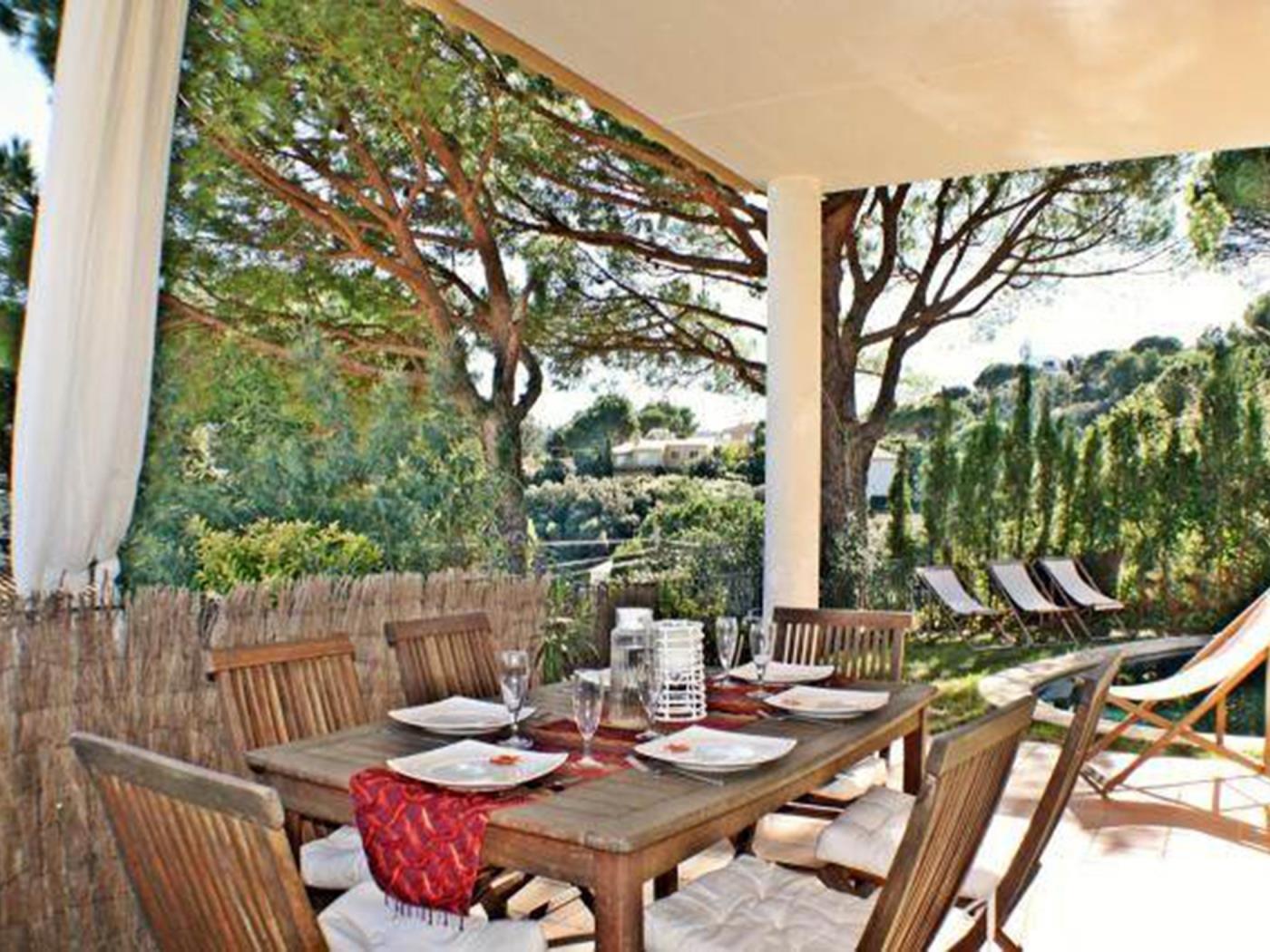 Haus Mimosa mit privatem Pool und Meerblick in Begur in Begur