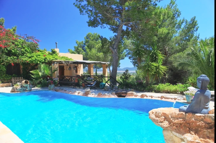 Villa de Montaña gran piscina en Sant Josep de sa Talaia