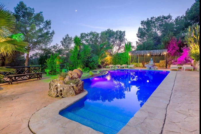 Villa de Montaña gran piscina en Sant Josep de sa Talaia