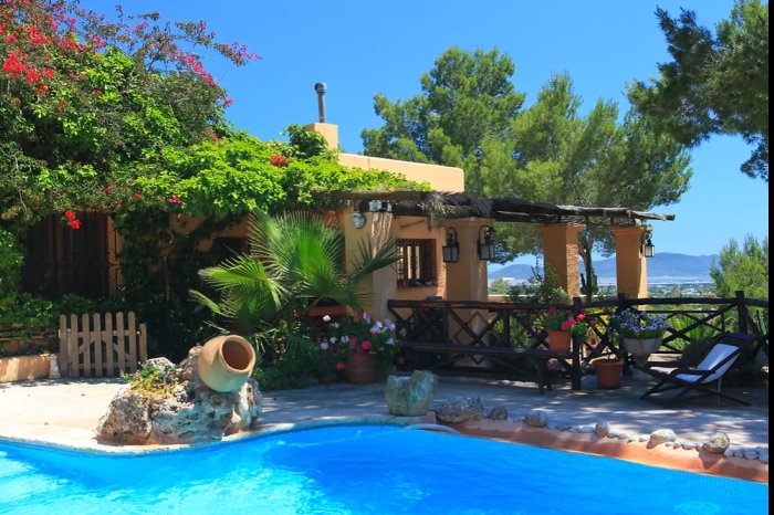 Villa de Montaña gran piscina en Sant Josep de sa Talaia