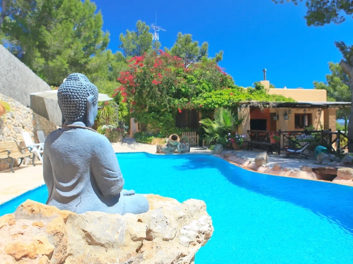 Villa de Montaña gran piscina en Sant Josep de sa Talaia