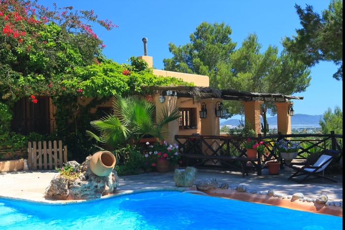 Villa de Montaña gran piscina en Sant Josep de sa Talaia