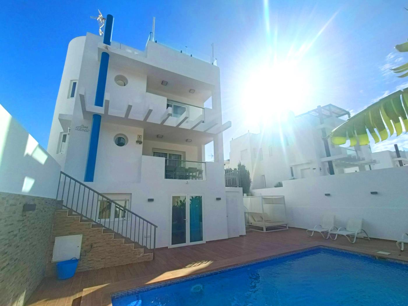 Hermosa villa con vistas al mar en Sant Josep de sa Talaia