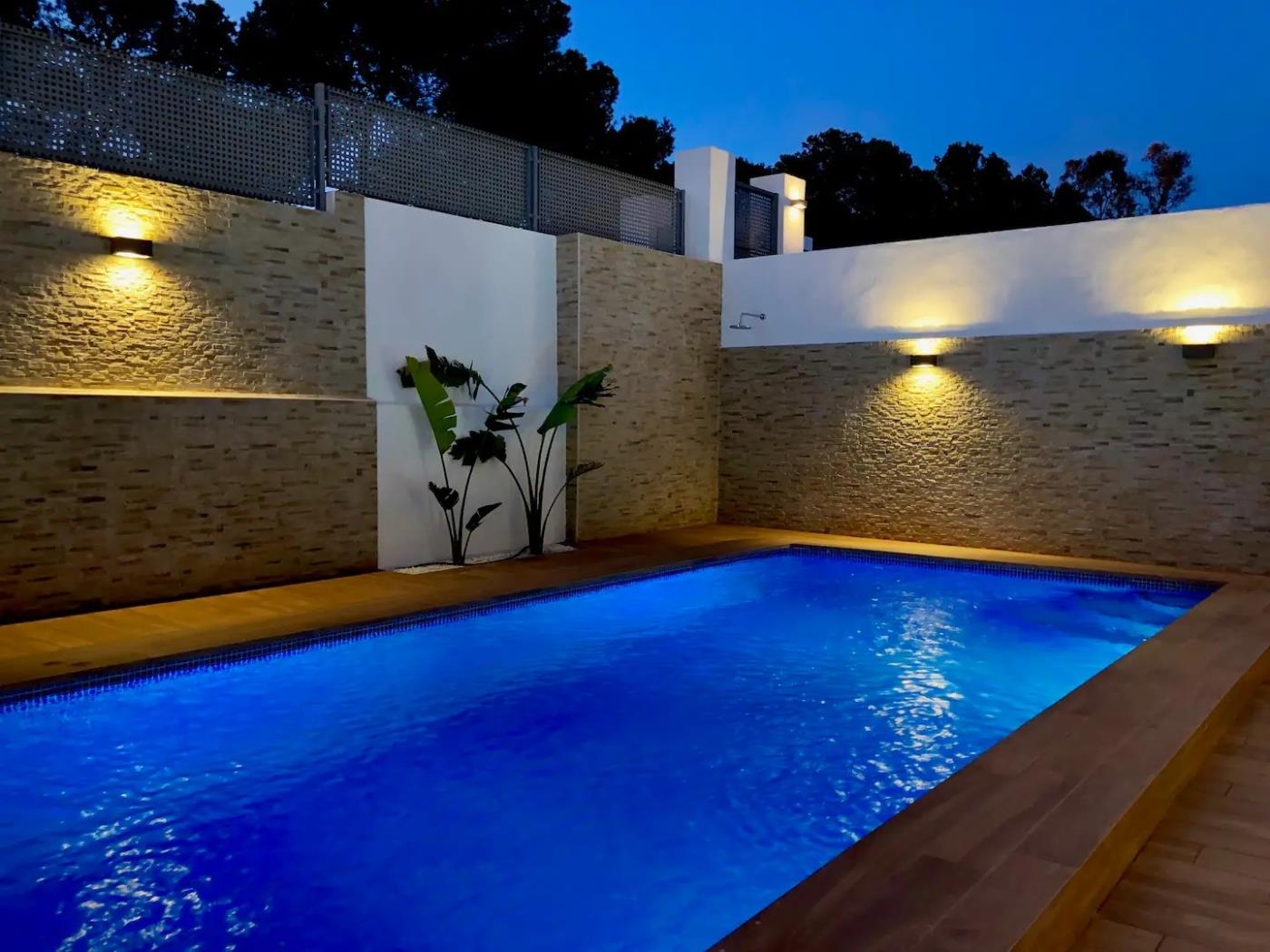 Hermosa villa con vistas al mar en Sant Josep de sa Talaia