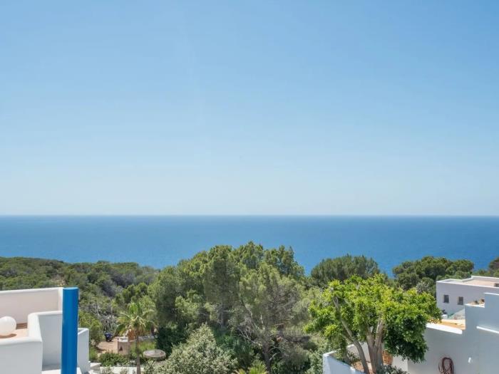 Hermosa villa con vistas al mar en Sant Josep de sa Talaia