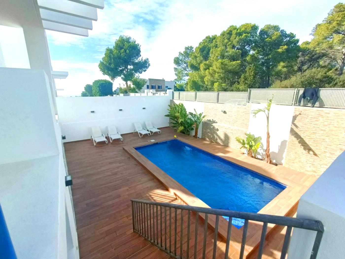 Hermosa villa con vistas al mar en Sant Josep de sa Talaia