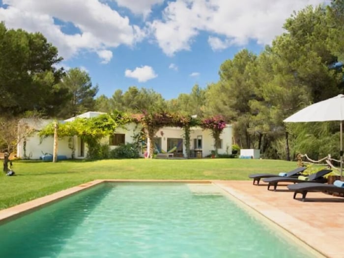 Can Llum - Casa de campo con piscina Santa Gertrudis en San Llorenç de Balafia