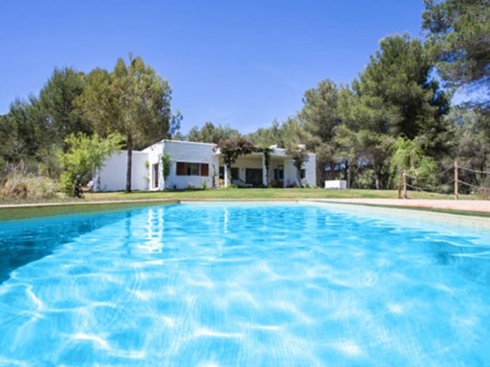 Can Llum - Casa de campo con piscina Santa Gertrudis en San Llorenç de Balafia