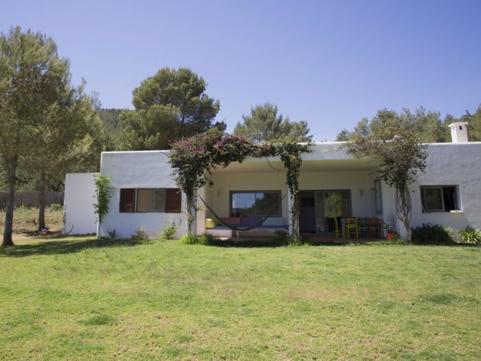 Can Llum - Casa de campo con piscina Santa Gertrudis en San Llorenç de Balafia