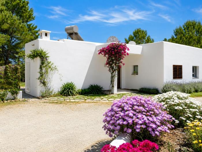 Can Llum - Casa de campo con piscina Santa Gertrudis en San Llorenç de Balafia