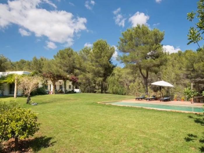 Can Llum - Casa de campo con piscina Santa Gertrudis en San Llorenç de Balafia
