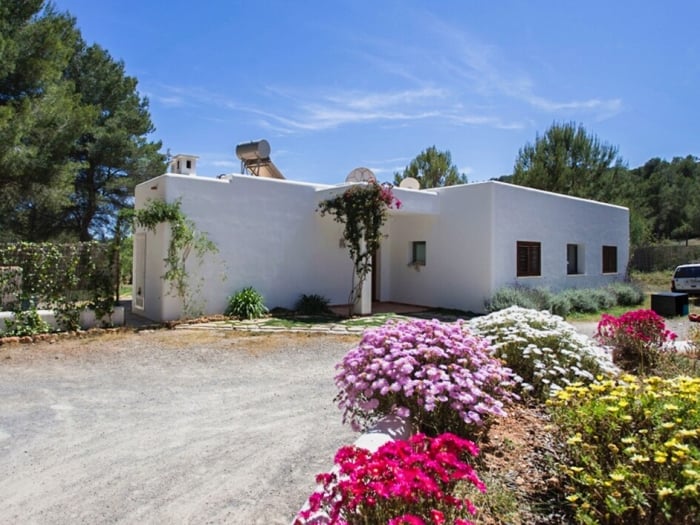 Can Llum - Casa de campo con piscina Santa Gertrudis en San Llorenç de Balafia