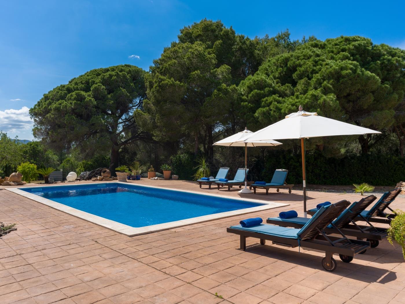 Can Mabel - Casa de campo con piscina cerca de la ciudad de Ibiza en Nostra Senyora de Jesus
