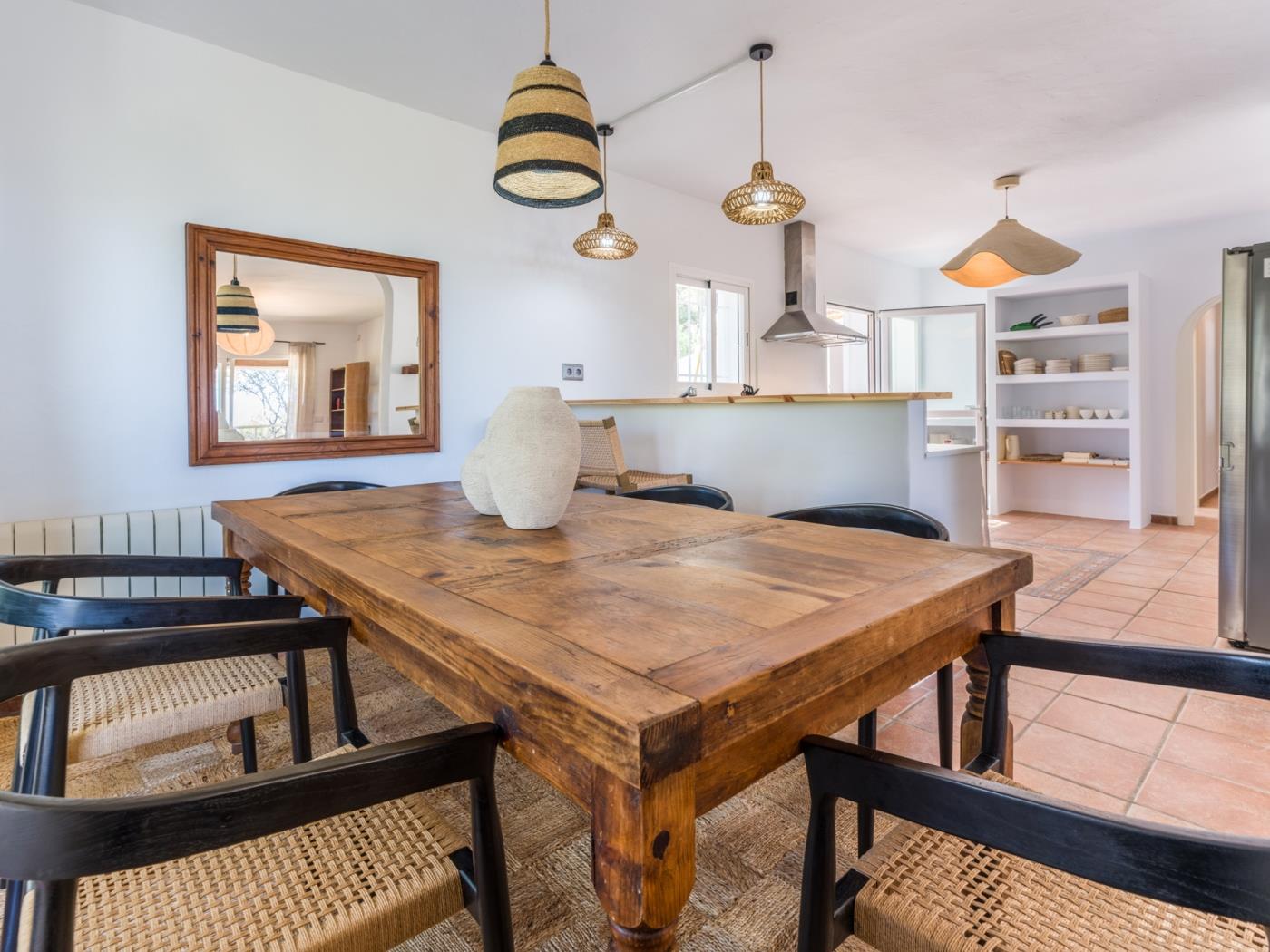Can Rafalet – House with pool Cala Vadella in Sant Josep de sa Talaia