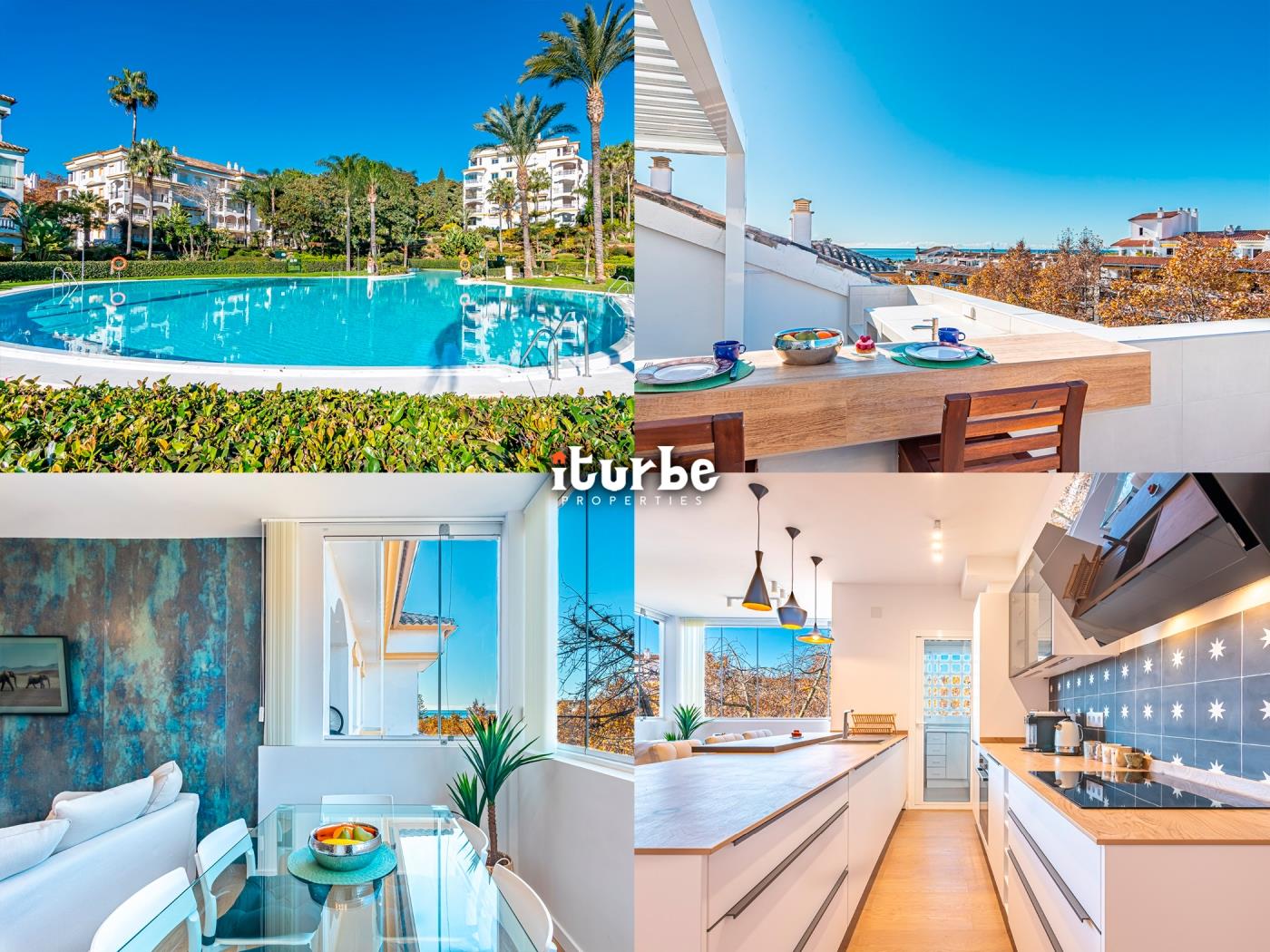 UNIQUE - Penthouse close to the beach, with pool, in the Golden Mile