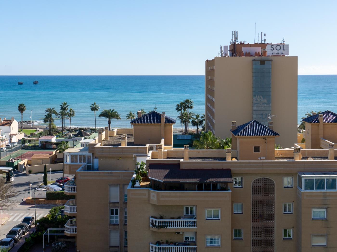 Sea ​​views apartment guadalmar in Málaga