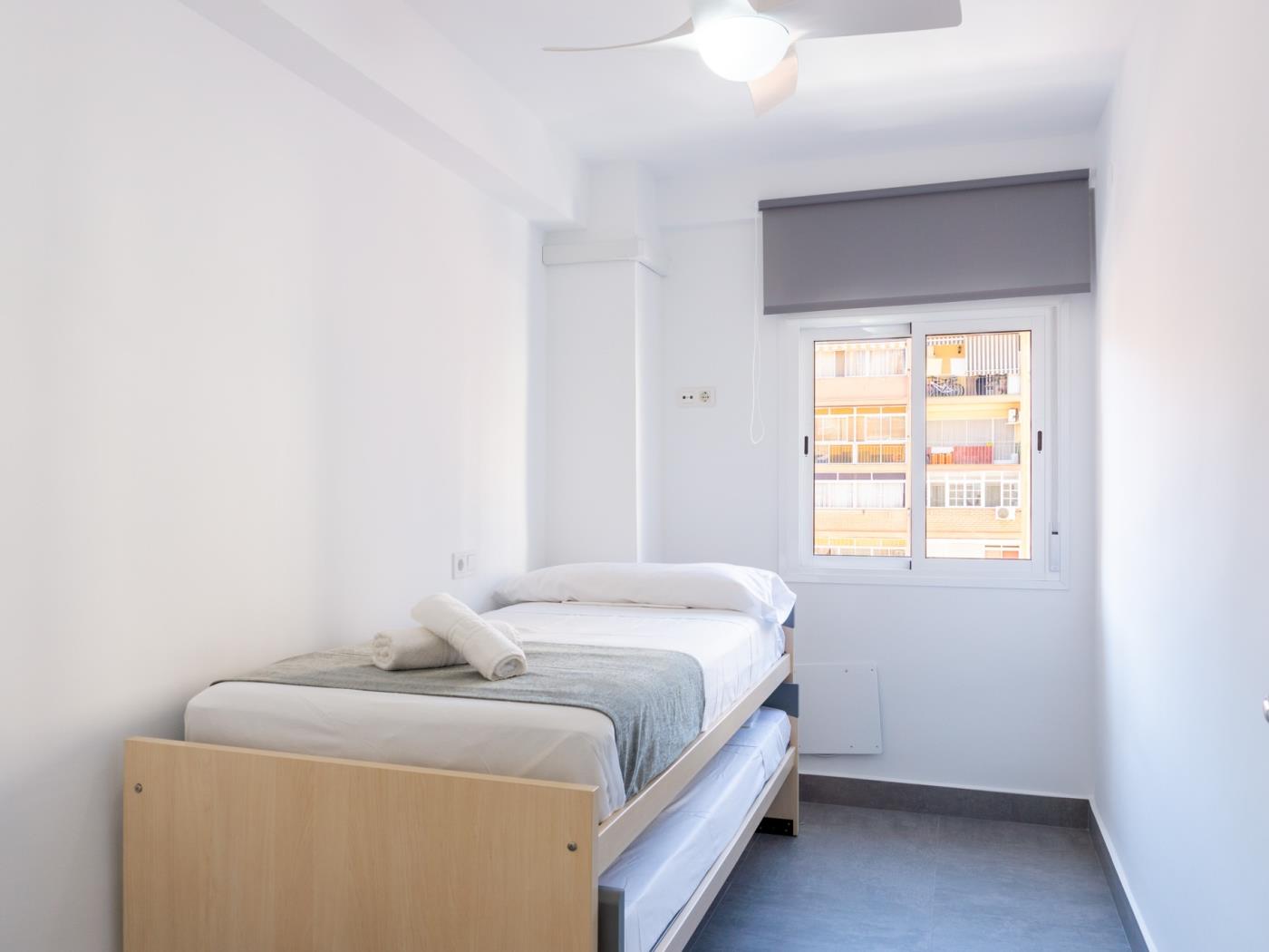 Apartamento amplio con dos baños en Málaga