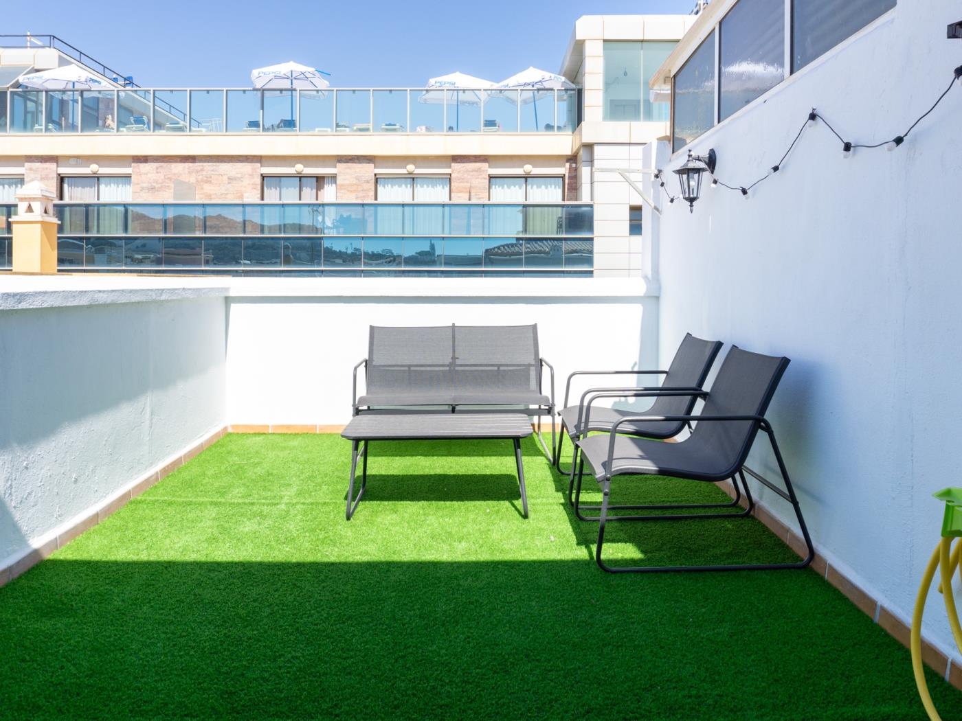 Apartamento con terraza en la playa in Málaga