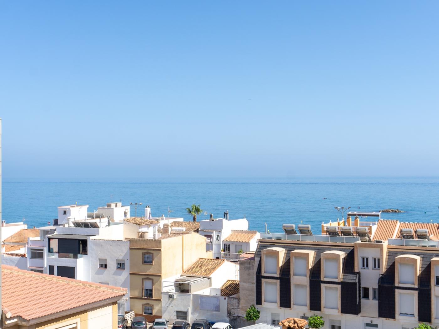 Apartamento con terraza en la playa en Málaga