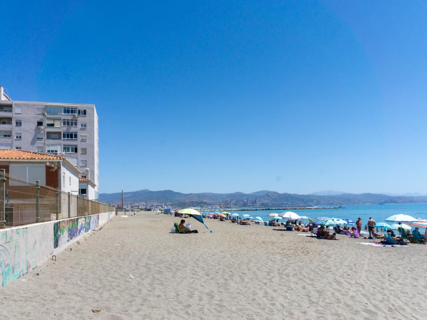 Duplex Sacaba junto a la playa en Málaga