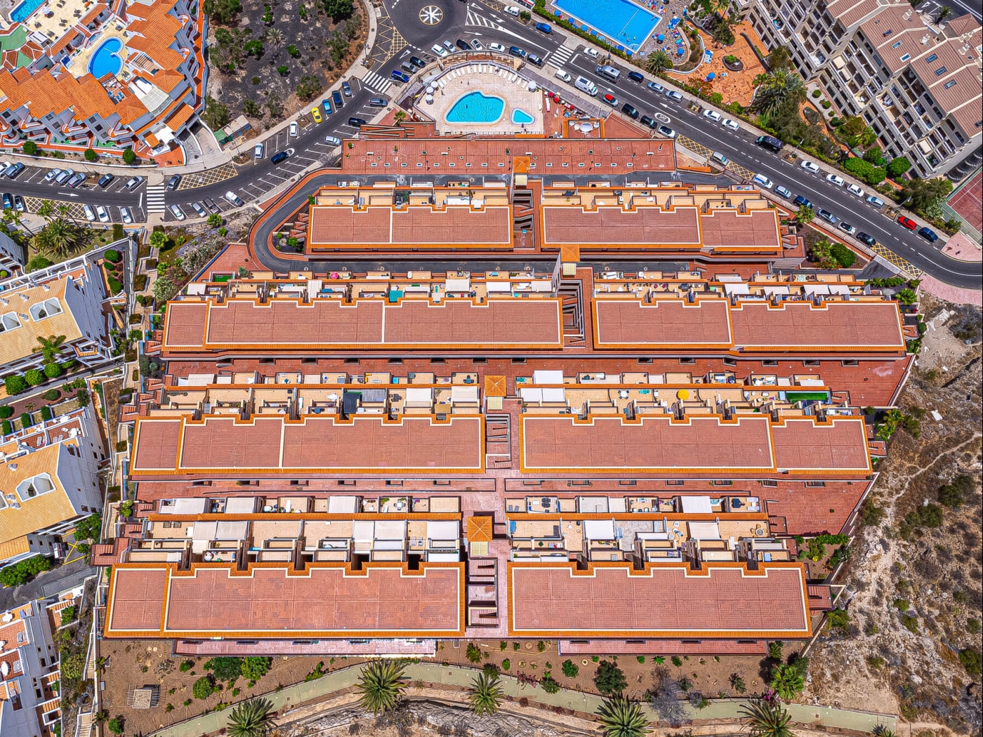 Apartamento con vistas a la última planta en Los Cristianos