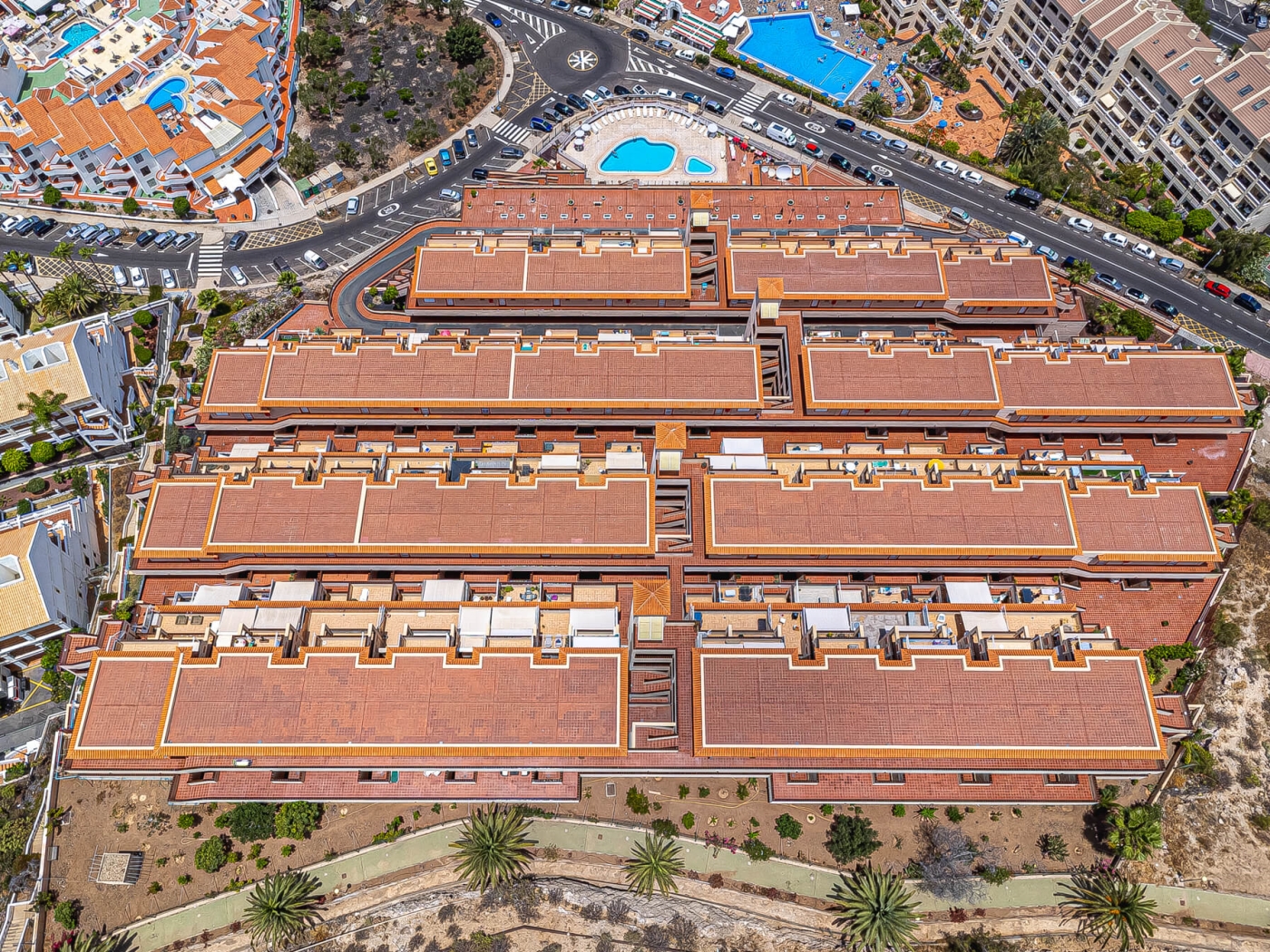 Apartamento con vistas a la última planta en Los Cristianos