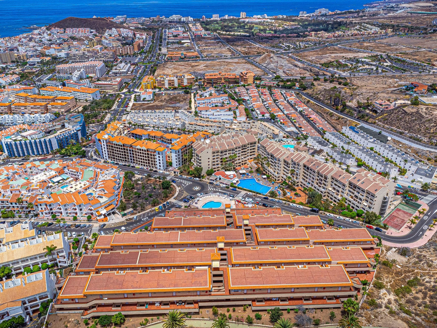 Apartamento con vistas a la última planta en Los Cristianos