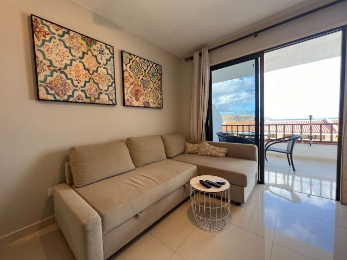 Los Cristianos apartamento con vista mar en Arona