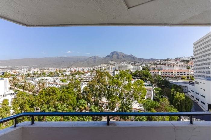 Fantastic view apartment overlooking the ocean in San Eugenio in Costa Adeje