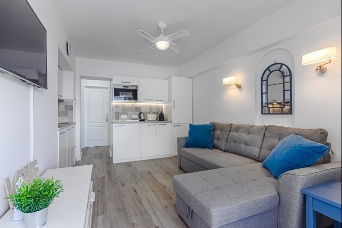 Fantastic view apartment overlooking the ocean in San Eugenio in Costa Adeje