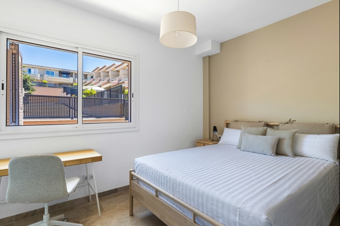 Dormitorio principal de Jessica’s Hideaway