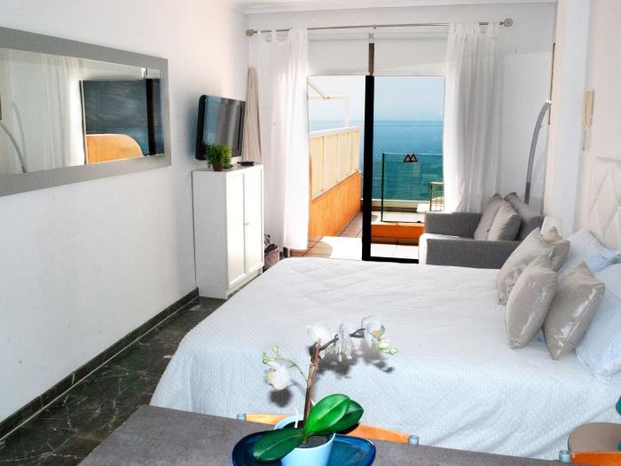 Terraza con vistas de Jessica’s Hideaway