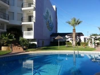 Apartments mit Pool in unmittelbarer Strandnähe. Ref.San Antonio 24